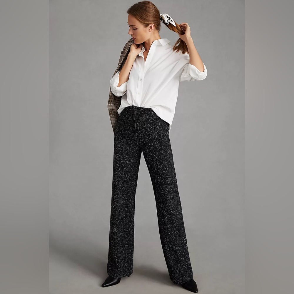 NWT Anthropologie Essentiel Antwerp High-Rise Wide-Leg‎ Pants